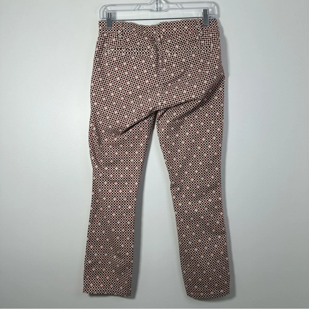 Tory Burch Women’s Checkered Tapered Pants Size 27/4